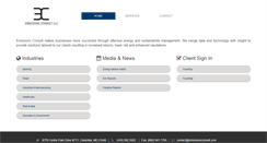 Desktop Screenshot of emissionsconsult.com